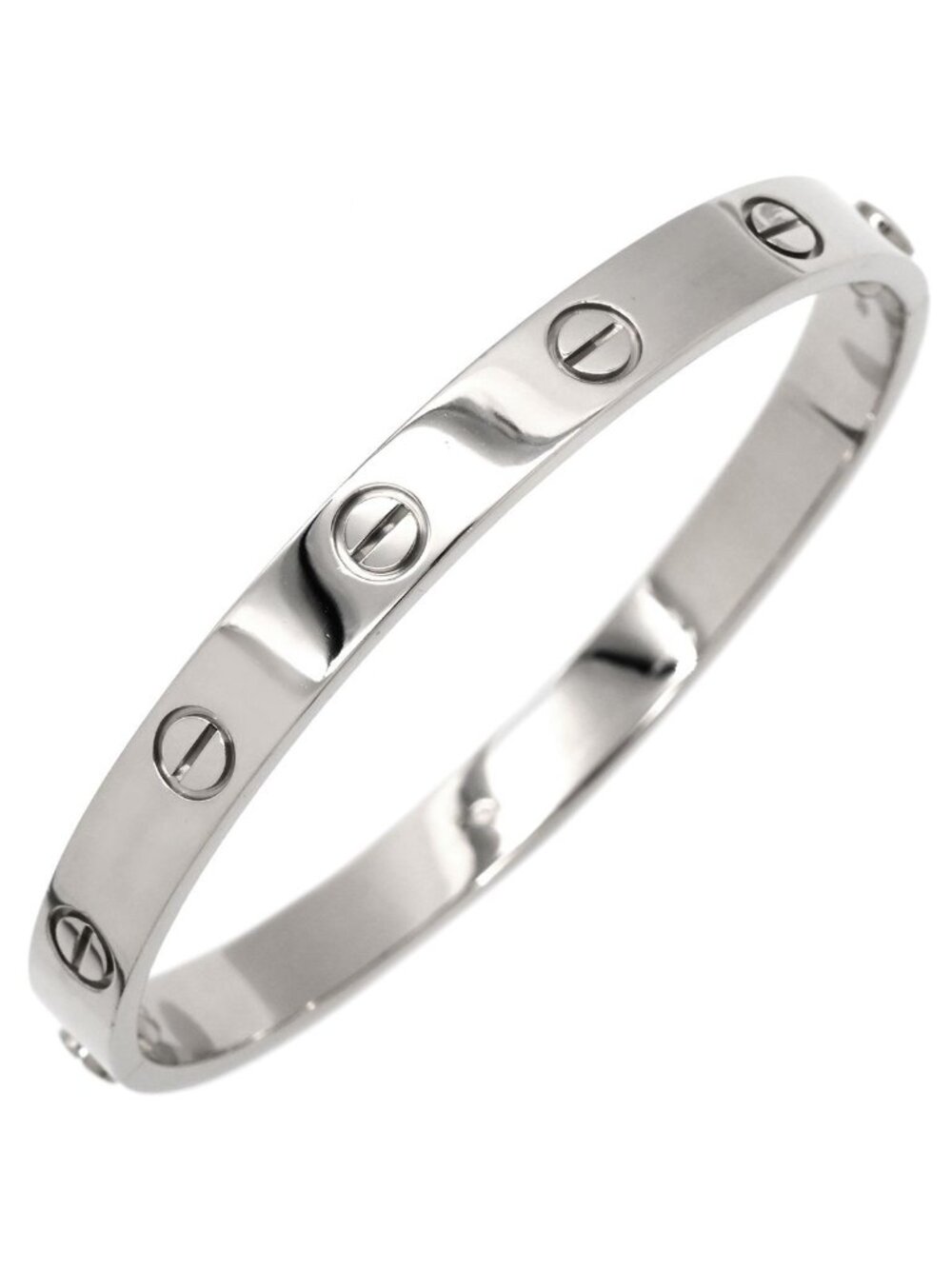 Cartier Bracelet Love Vintage White Gold 16 Bangle Repair
